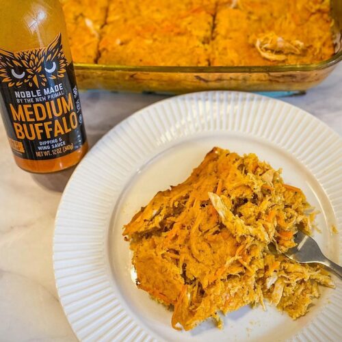 Whole30 buffalo chicken casserole