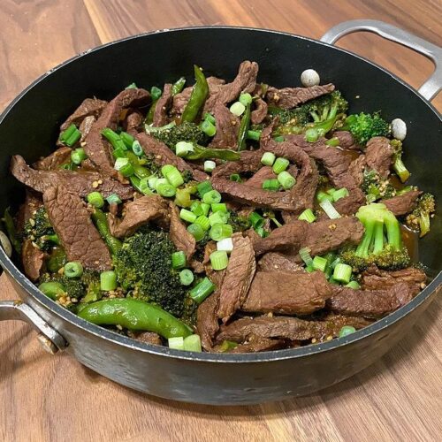One Pan Whole30 Beef and Veggie Stir Fry
