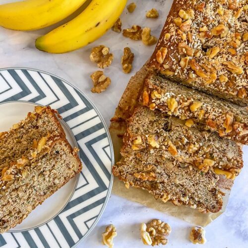 Paleo Zucchini Banana Bread