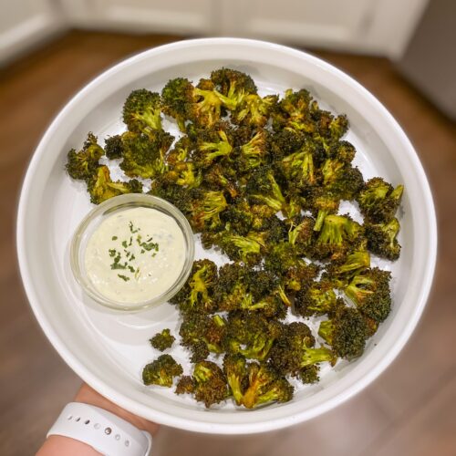 Perfectly roasted broccoli